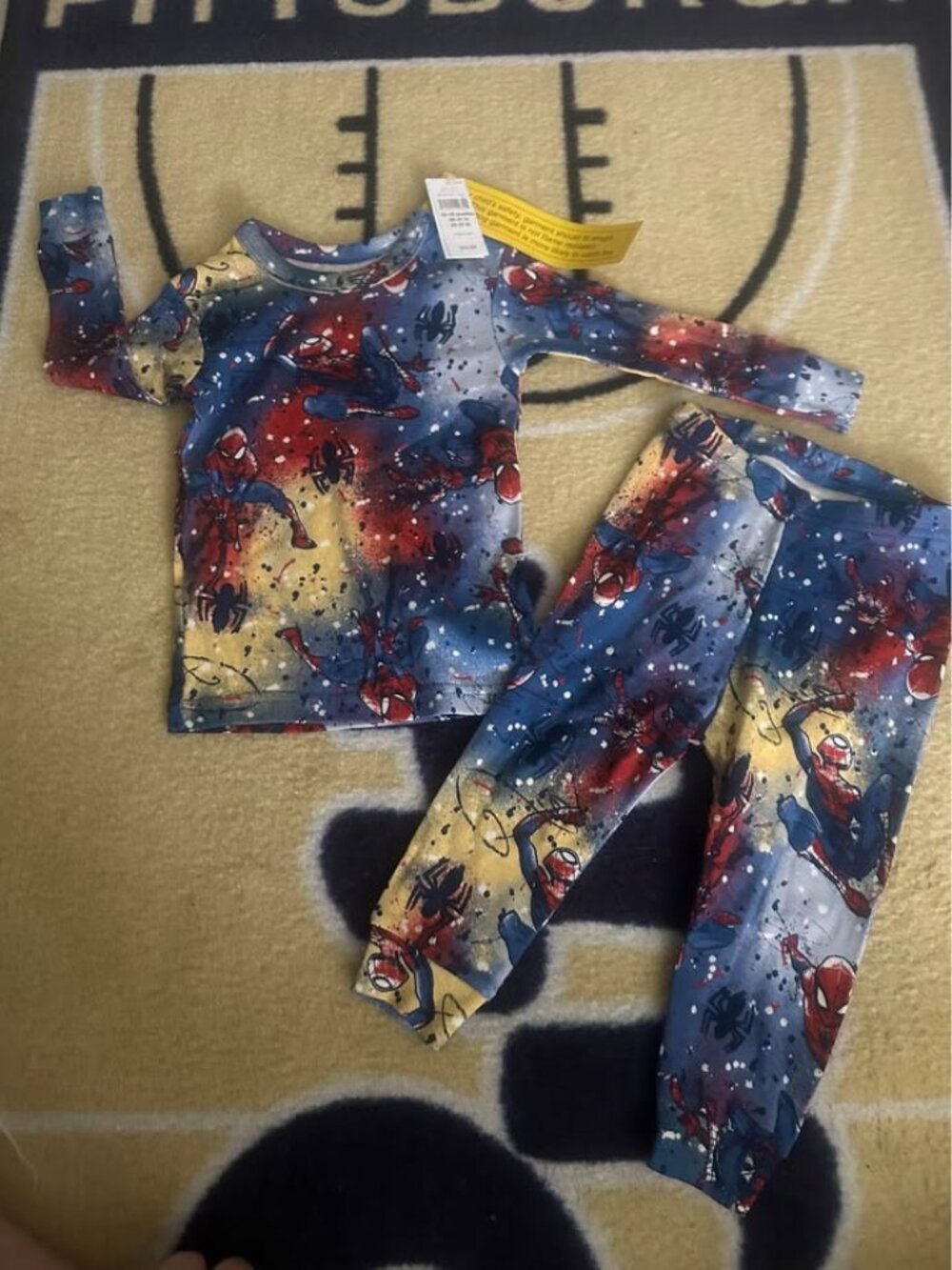 Spider man pajama set - 12-18 months